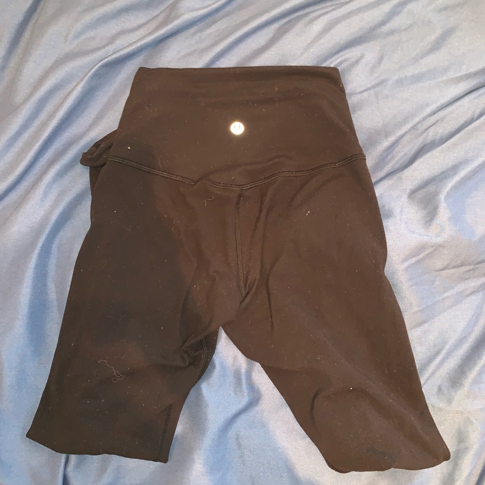 lululemon align black leggings size 2